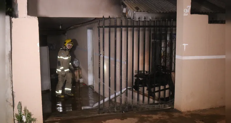 Corpo de Bombeiros foi acionado na madrugada desta quarta-feira (04)