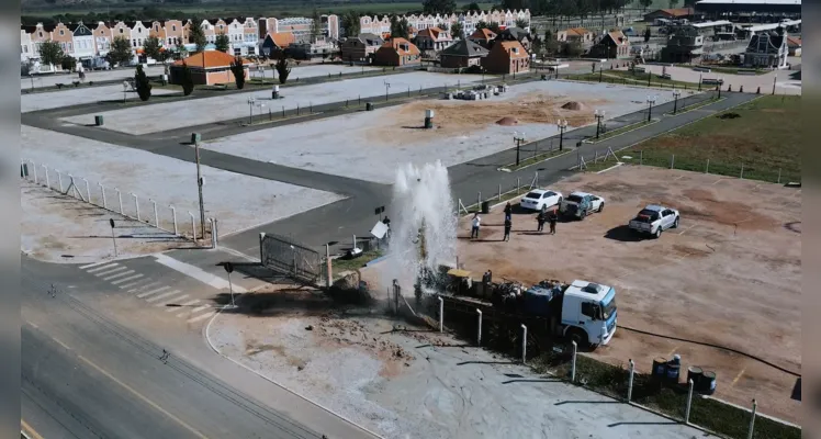 A Hidroponta, empresa ponta-grossense, apresenta o poço artesiano como uma solução para contornar a falta de água na cidade, em qualquer período do ano