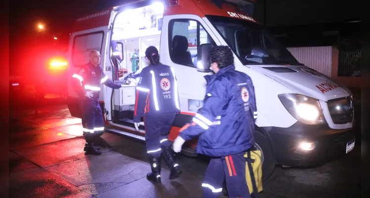 Atropelamento aconteceu na madrugada desta segunda-feira (20), no Parque dos Pinheiros, em Ponta Grossa