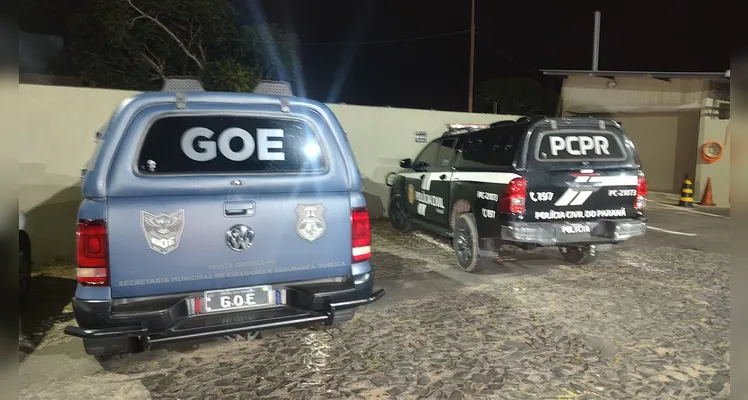 Ação foi realizada pelo GOE com o apoio da Polícia Civil