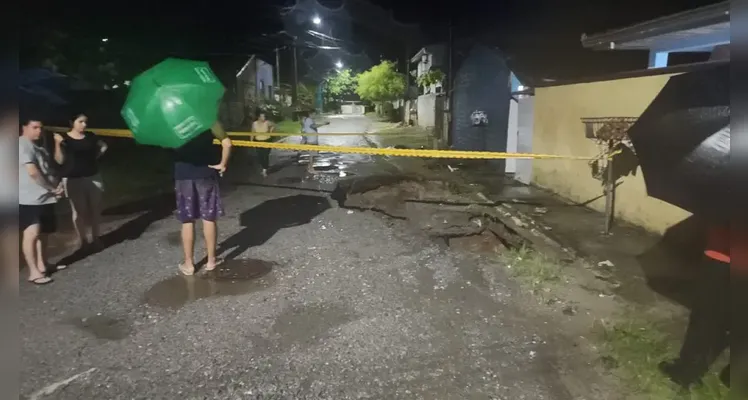 Fortes chuvas aconteceram entre a noite dessa sexta-feira (07) e a madrugada deste sábado (08)