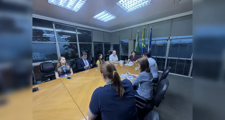 Agepar se reuniu com a prefeita Elizabeth, na terça-feira (11) -