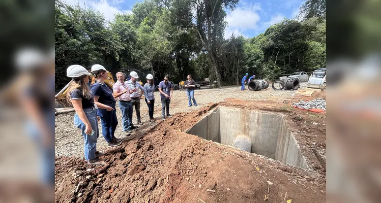 Servidores da Agepar realizam fiscalização nas instalações da Sanepar, em Ponta Grossa -