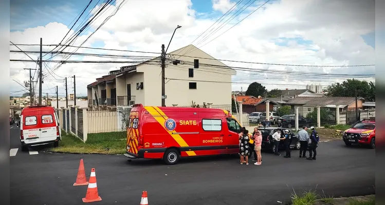 Veja fotos do grave acidente com dois ocupantes de moto em PG