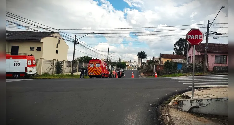 Veja fotos do grave acidente com dois ocupantes de moto em PG