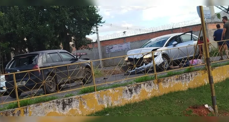 Acidente aconteceu no bairro Boa Vista.