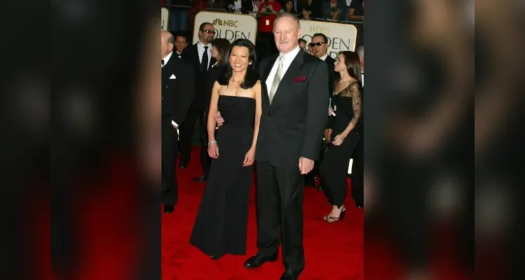 Ator Gene Hackman e sua esposa