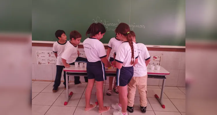 Experimentos trouxeram diversas opções e dinamismo em sala.