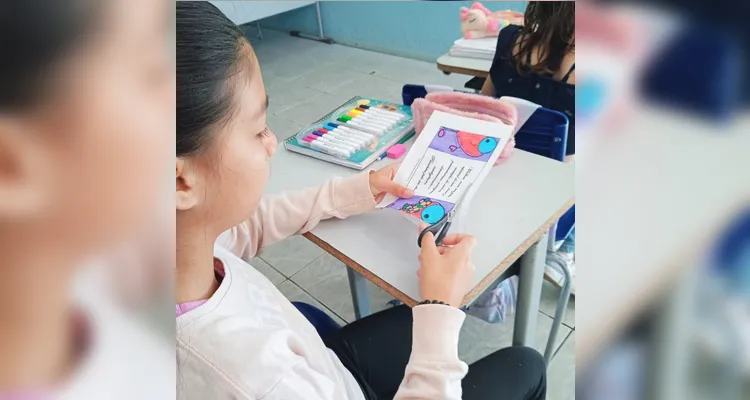 Confira os registros do trabalho sobre o Dia da Mulher em sala.