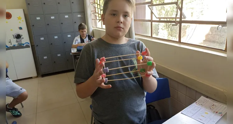 Confira os registros do amplo trabalho matemático em sala de aula.