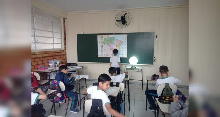 Educandos puderam entender os conceitos na prática em sala.