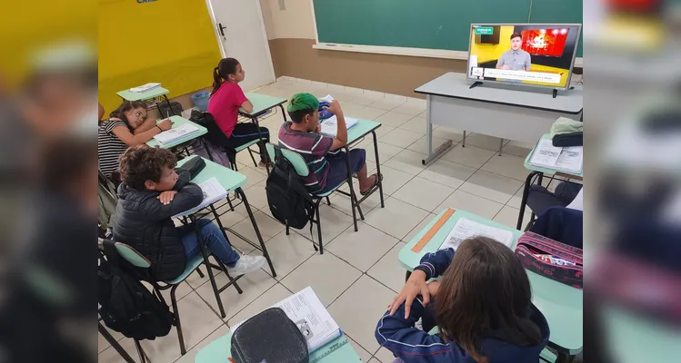 Confira os registros do amplo trabalho de conscientização realizado pelos alunos.