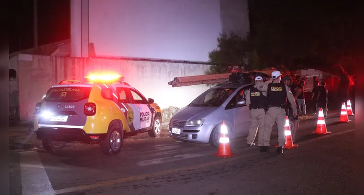 Polícia Militar esteve no local.