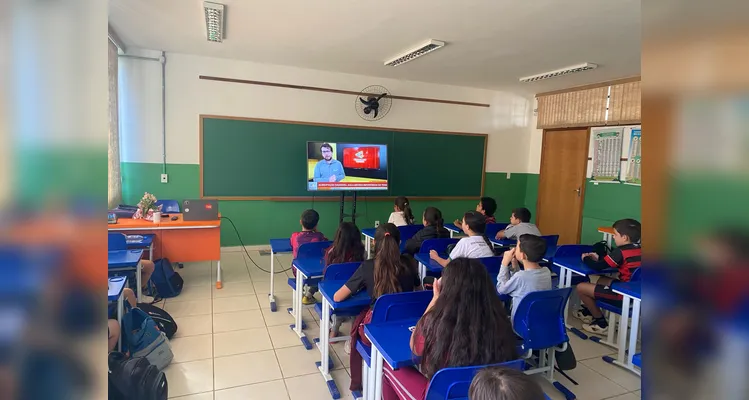 Prática na horta e teoria em sala contribuíram para a fixação dos conteúdos.