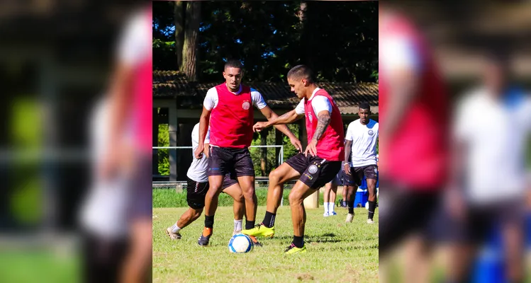 Operário sub-20 em seus treinamentos para a temporada |