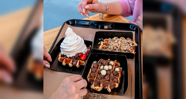 The Waffle King celebra o Dia do Waffle com oferta por apenas R$ 1,99