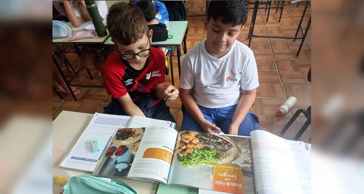 Trabalho contou com dinamismo e adesão dos alunos na proposta.