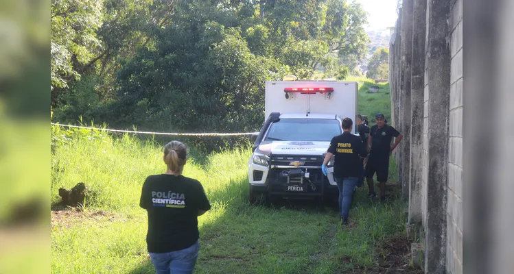 Confira imagens do local onde cadáver de jovem foi encontrado