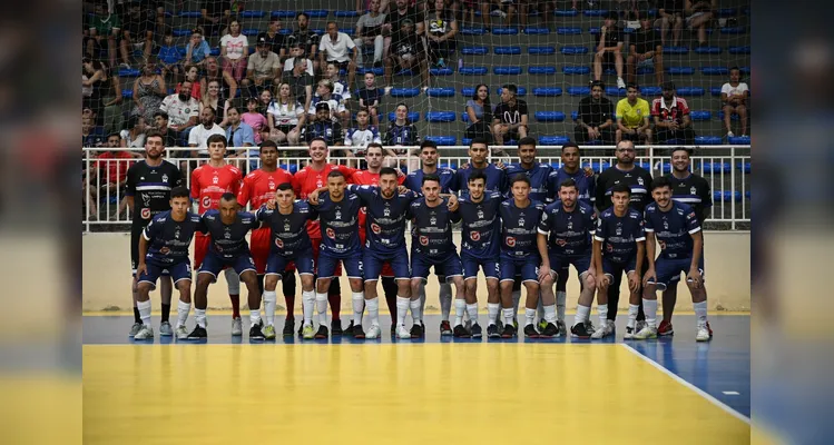 O duelo marcou a apresentação do elenco ponta-grossense para a temporada 2025.