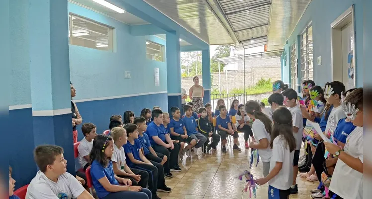 Trabalho foi apresentado a outras turmas.