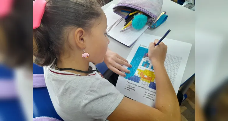 Através das atividades, os alunos se familiarizaram com conceitos matemáticos e perceberam que o aprendizado pode ser divertido.