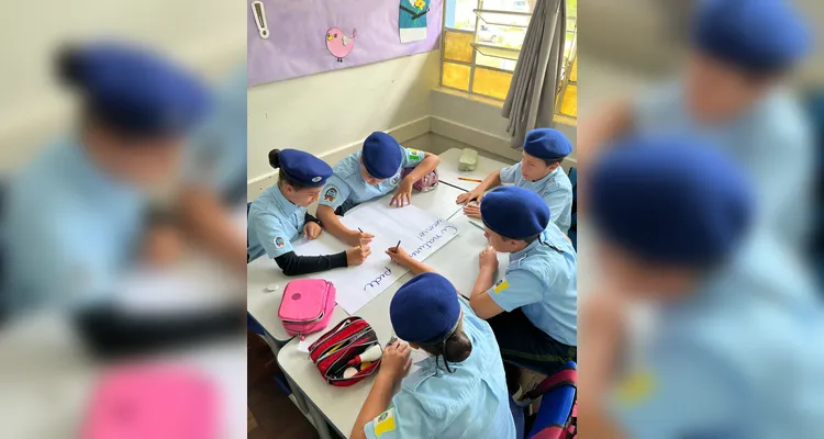 A partir da aula do Vamos Ler, a turma se motivou a realizar inúmeras atividades e ações.