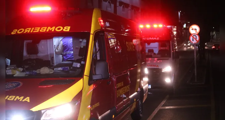 A colisão aconteceu no cruzamento entre a avenida General Carlos Cavalcanti e a rua Professor Bruning.