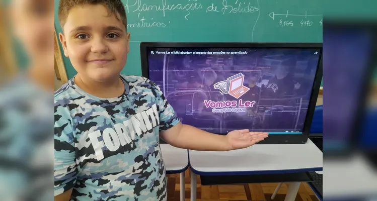 A videoaula do Vamos Ler e IMM foi uma das bases para os estudos da turma.