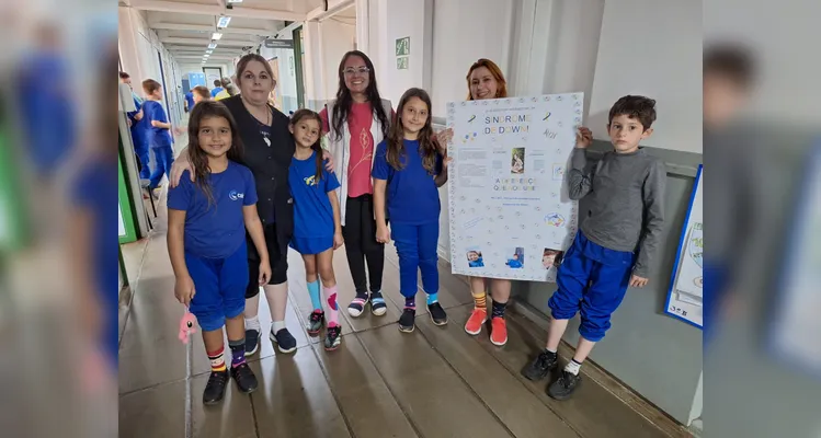 Os alunos trabalharam com vídeos e mídias como foco de estudos teóricos e desenvolveram cartazes e desenhos sobre as campanhas trabalhadas