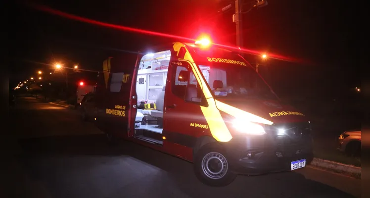 Equipes de socorro foram acionadas para colisão envolvendo Ecosport e moto