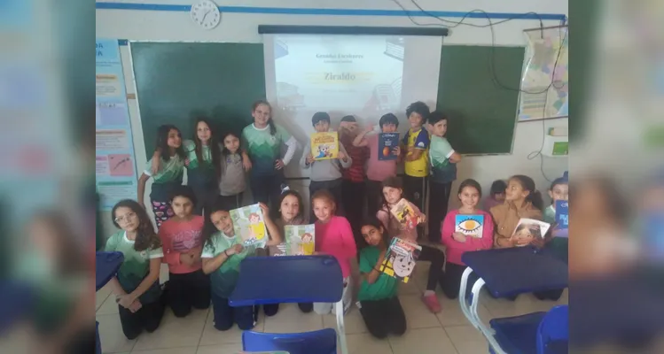 Confira a série de registros do amplo trabalho em sala de aula.
