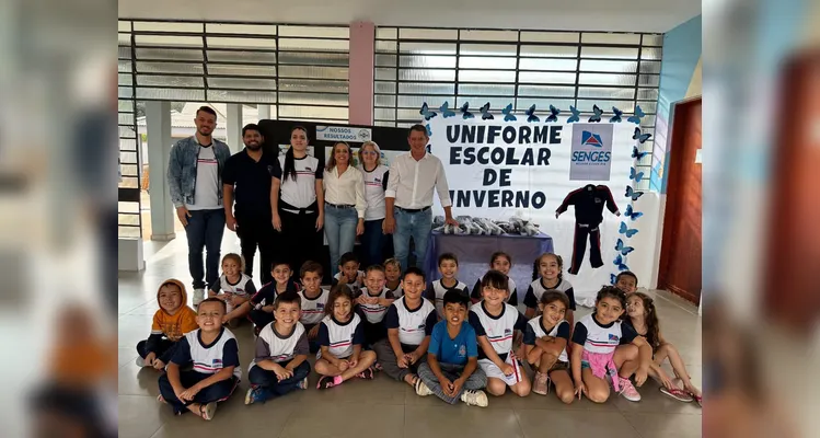 Gerson ressalta a importância da ação para a educação na cidade.