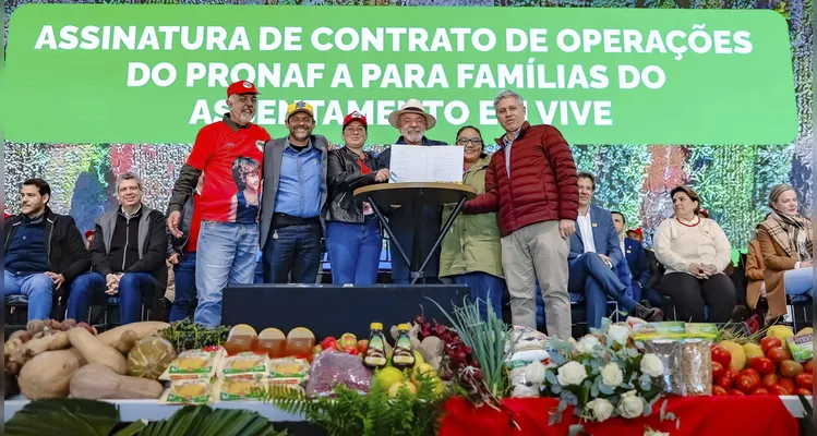 Cerca de 450 famílias de trabalhadores rurais serão beneficiadas.