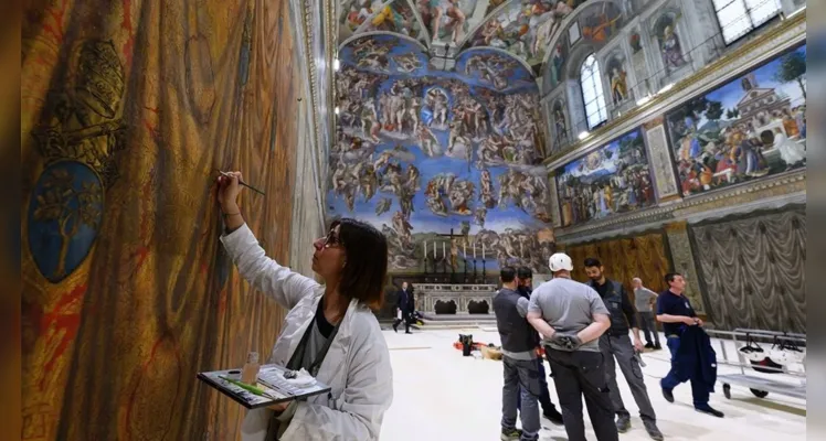 Conclave: Vaticano mostra preparativos para escolha do próximo papa