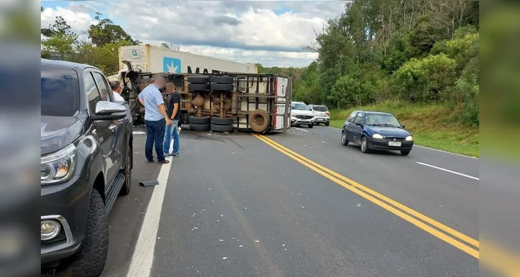 Acidente aconteceu no KM 185.
