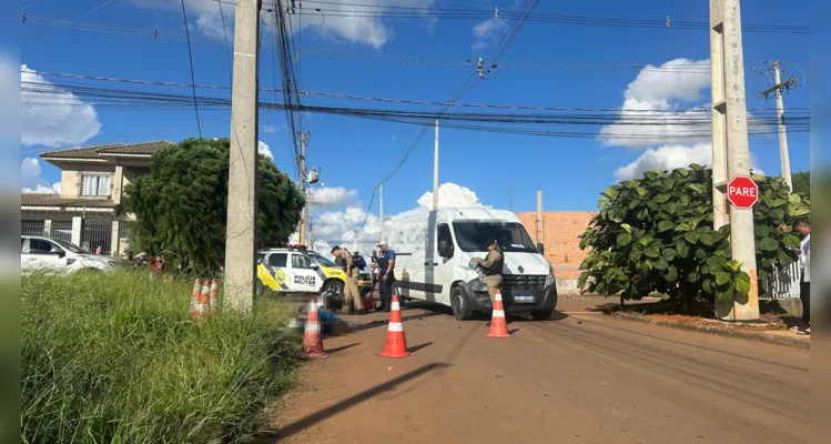 Equipes de socorro e segurança estiveram no local.