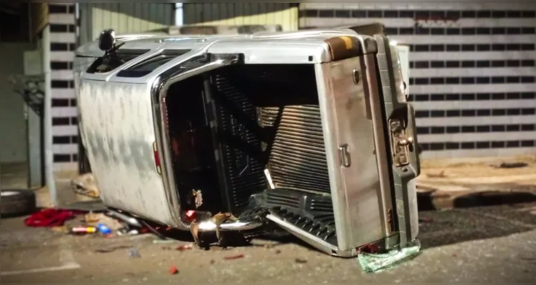 Grave acidente mobiliza equipes de socorro em Ponta Grossa