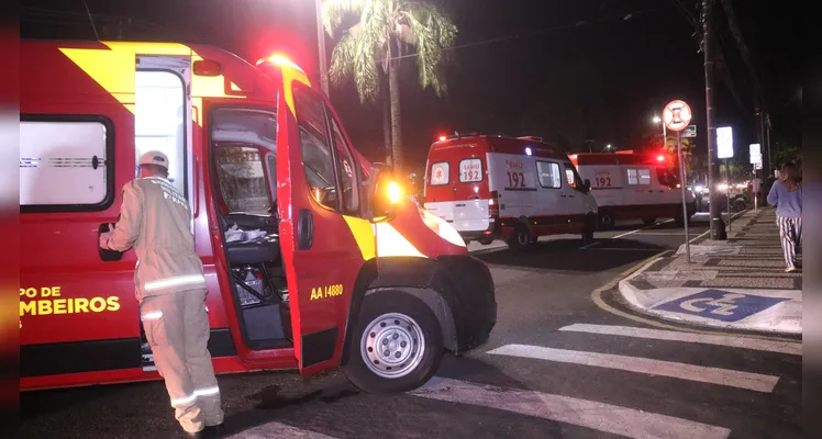 Ciclista é entubado após grave acidente na ‘Taunay’ em PG