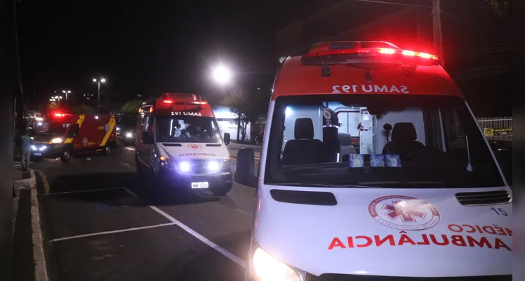 Ciclista é entubado após grave acidente na ‘Taunay’ em PG