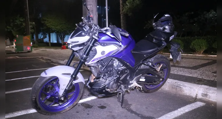 Ciclista é entubado após grave acidente na ‘Taunay’ em PG