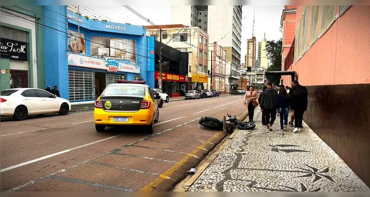 Agentes da Polícia Militar confeccionaram o Boletim de Ocorrência (B.O.).