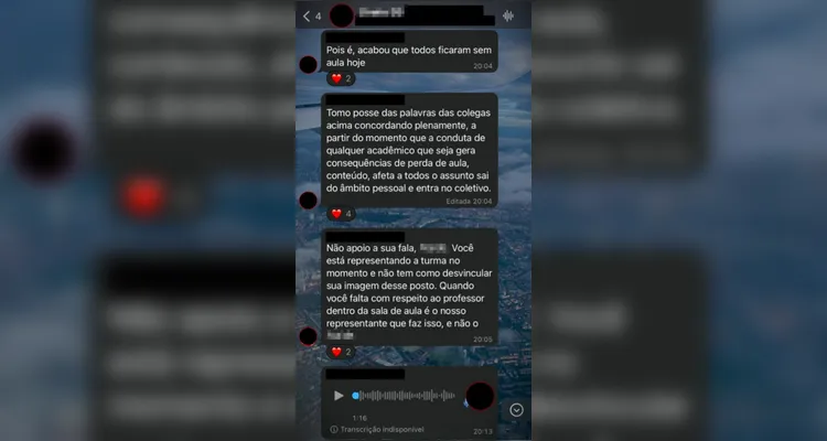 Polícia investiga possível caso de homofobia entre aluno e professor de PG