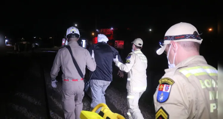 Bombeiros são acionados para atropelamento e localizam caso inusitado