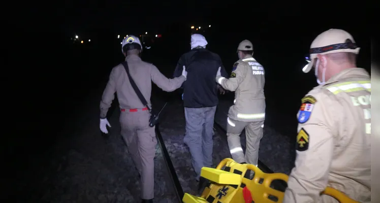 Bombeiros são acionados para atropelamento e localizam caso inusitado