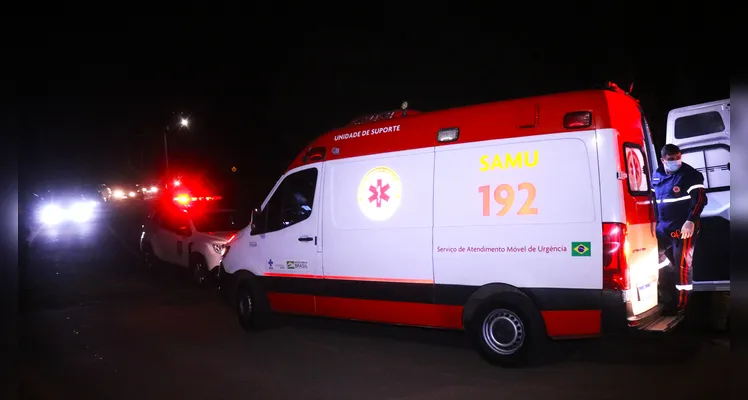 Cena do crime: veja fotos do local onde homem foi baleado em PG