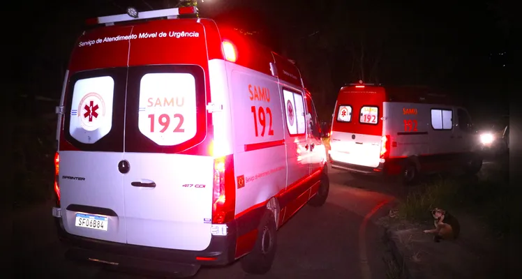 Cena do crime: veja fotos do local onde homem foi baleado em PG