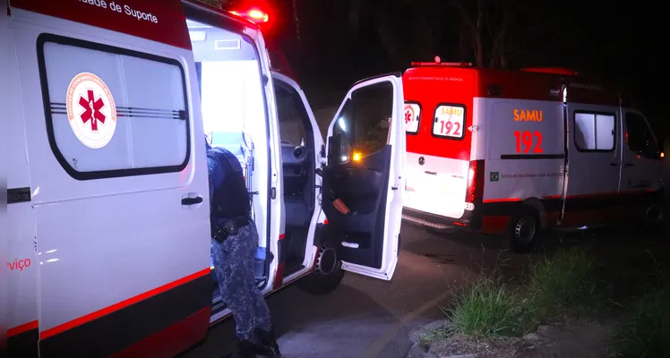 Cena do crime: veja fotos do local onde homem foi baleado em PG