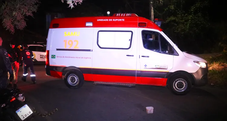 Cena do crime: veja fotos do local onde homem foi baleado em PG