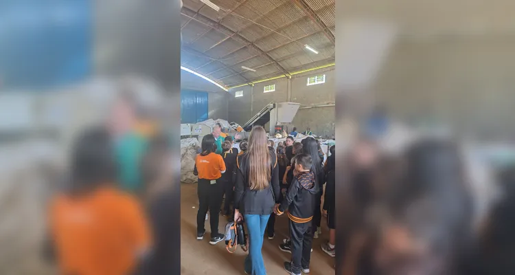 Estudantes visitaram cooperativas parceiras.