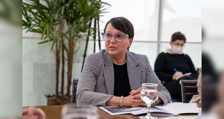 Na foto, Larisa Grambell, Presidente da DAF Caminhões Brasil -